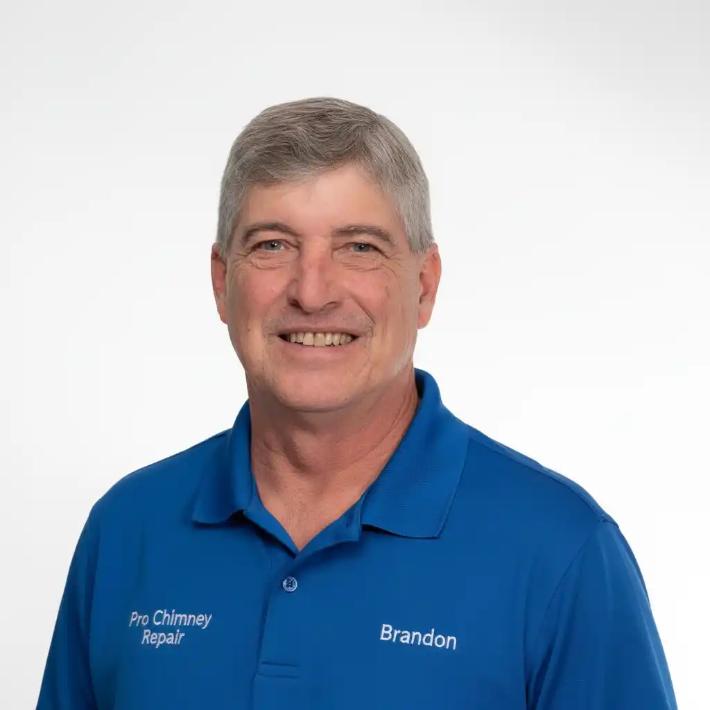 Brandon Wright, owner of Pro Chimney Repair in Saddle Brook, NJ