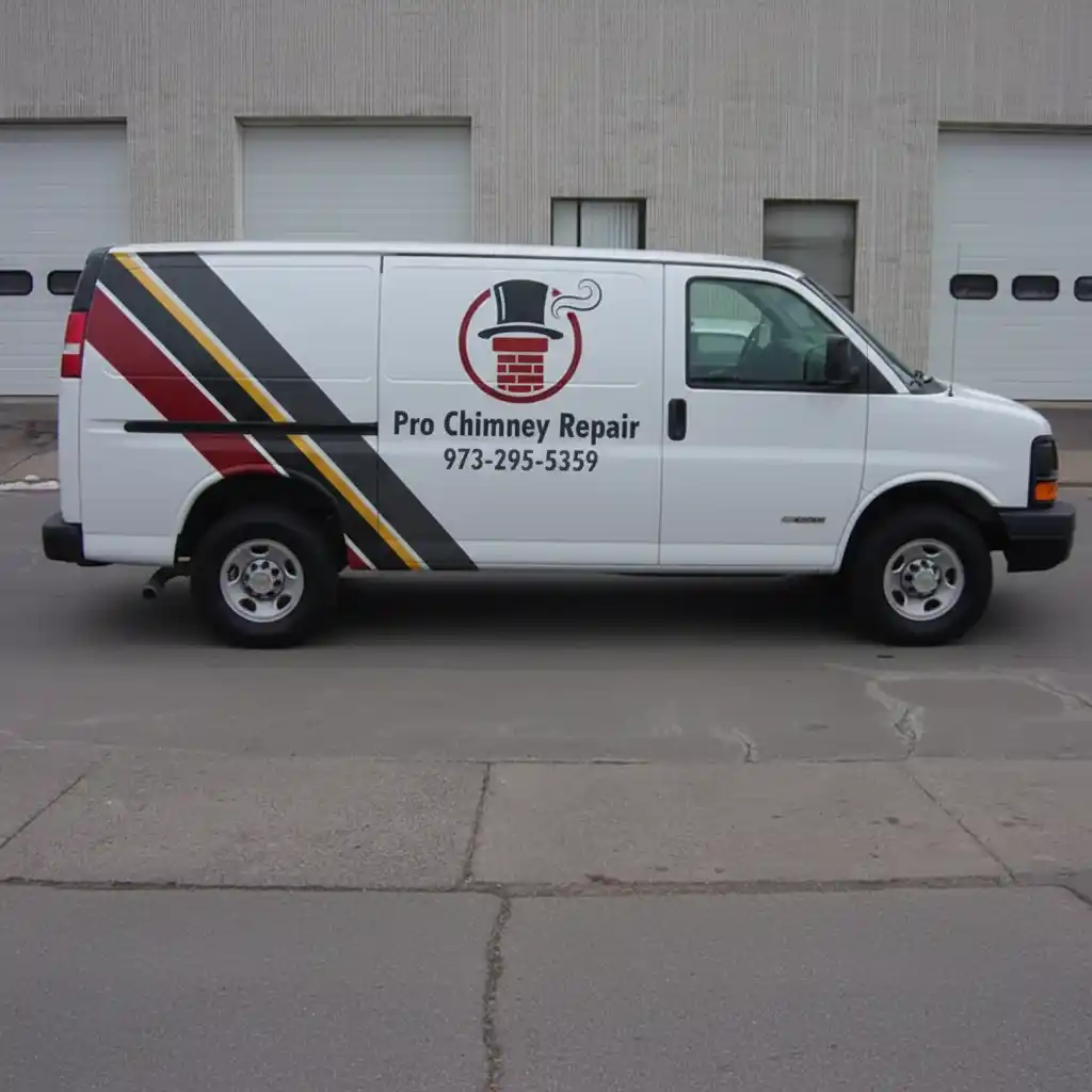 Pro Chimney Repair service van ready to serve Saddle Brook, NJ